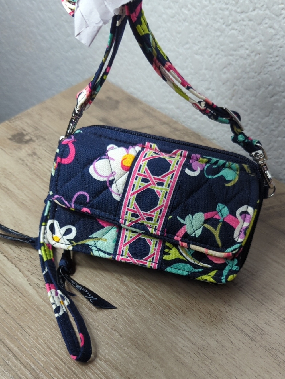 Vera Bradley All In One Crossbody Wallet Purse